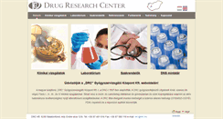 Desktop Screenshot of drc.hu